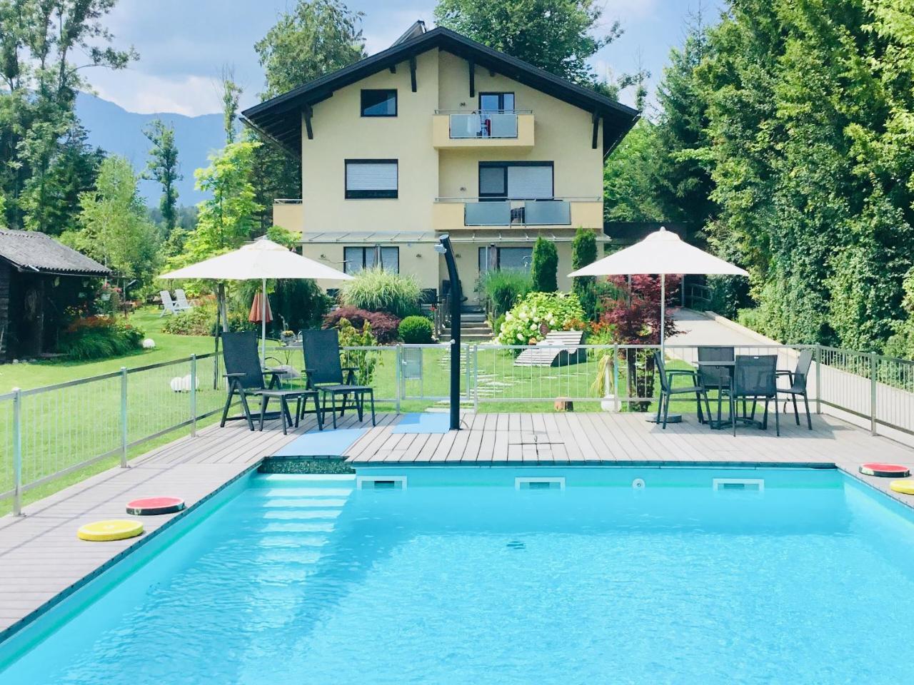 Apartament Haus Am Wald Faak am See Zewnętrze zdjęcie